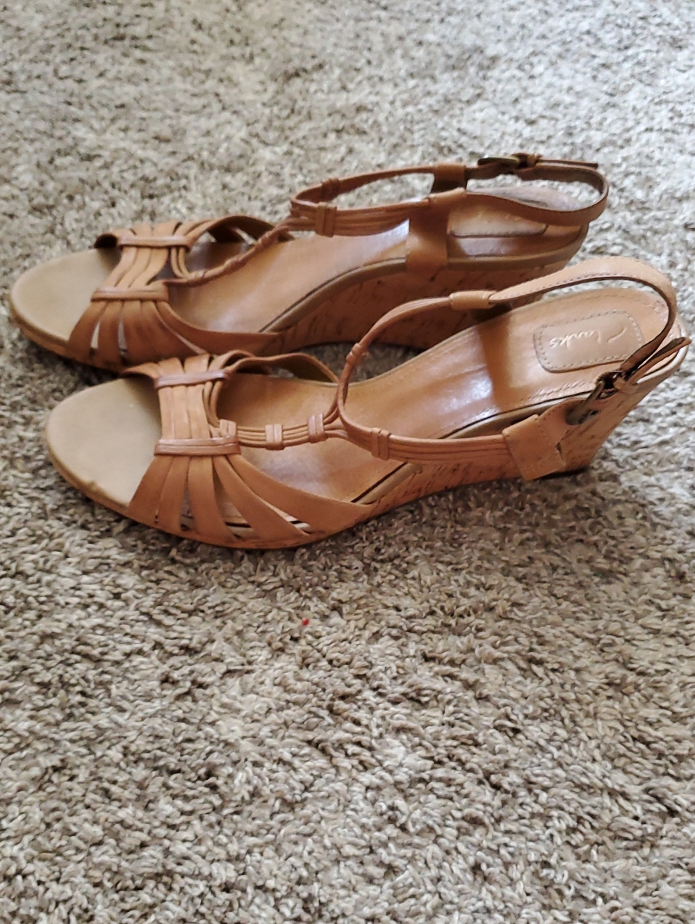 Strappy Wedge Heels